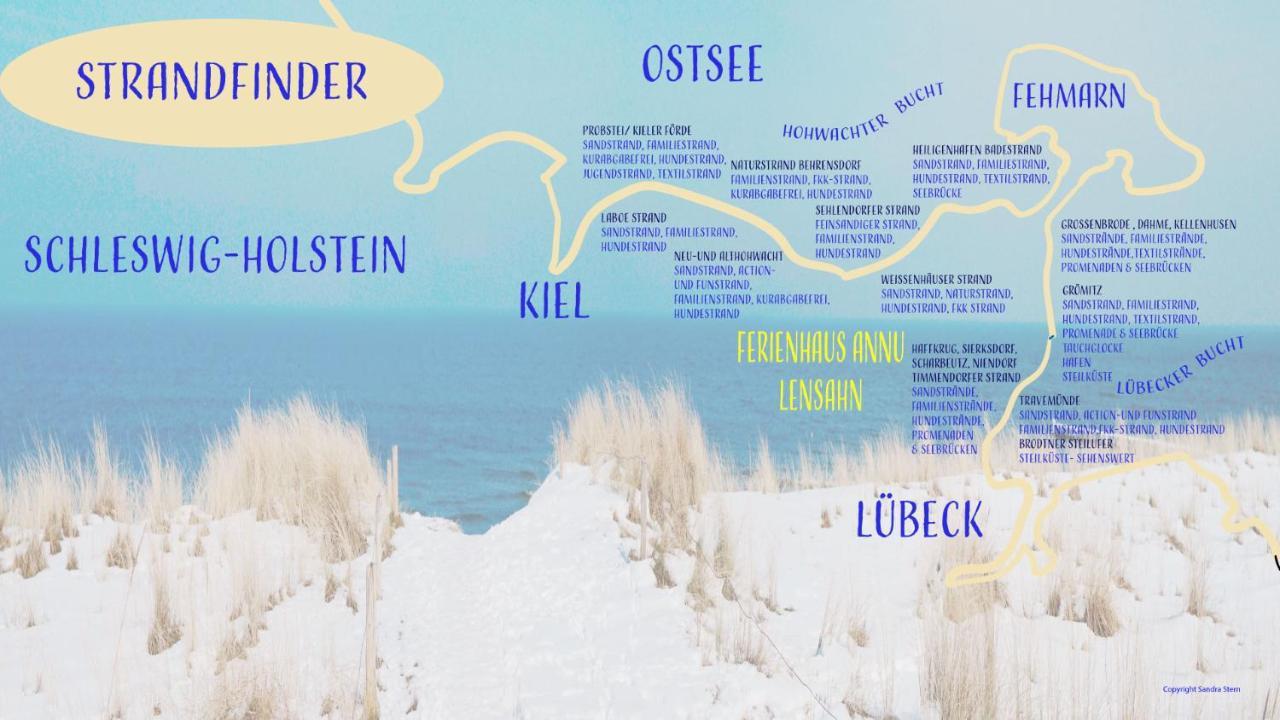 Ferienhaus Annu Lensahn Exteriör bild